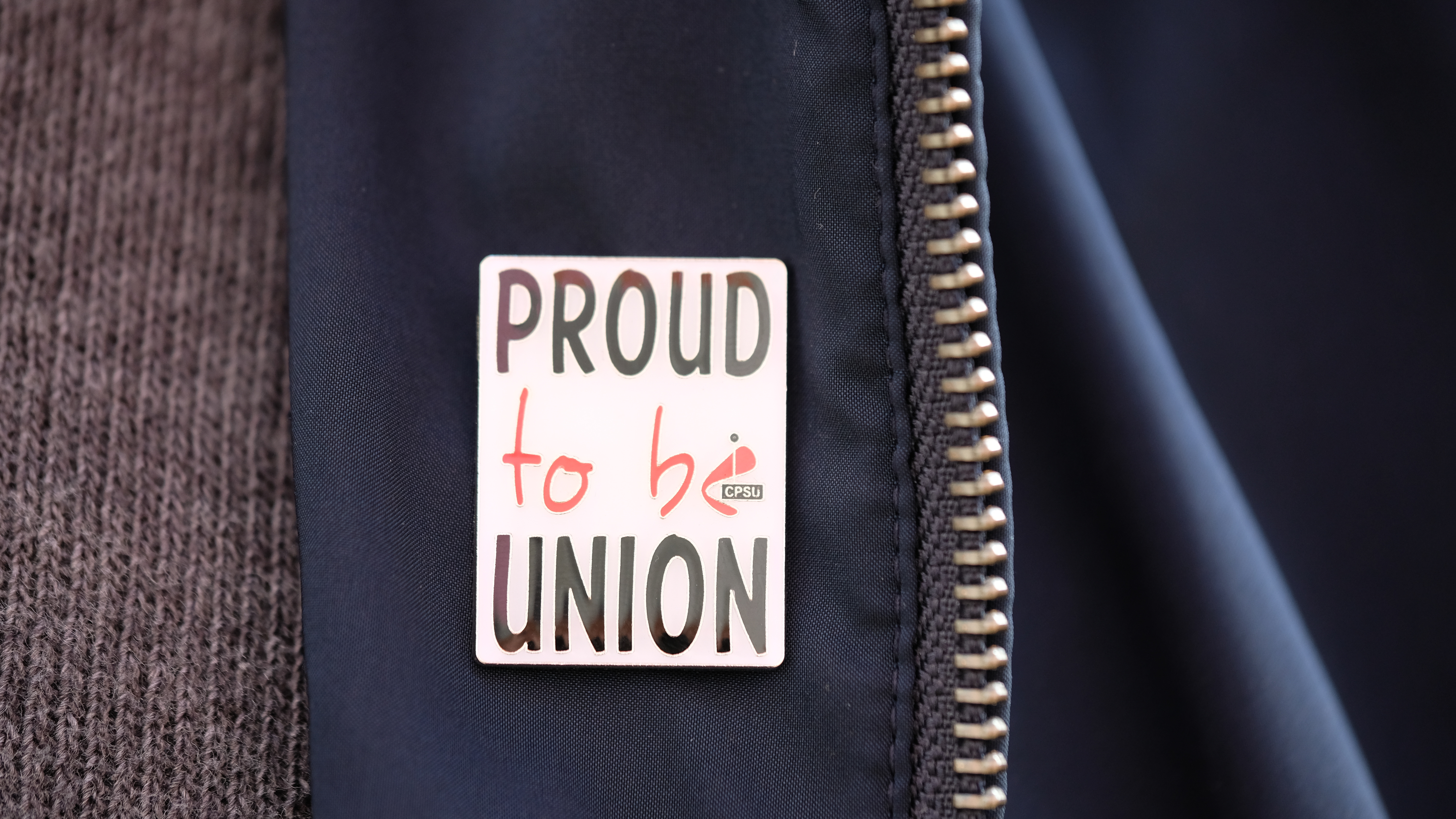 Proud to be Union Lapel Pin